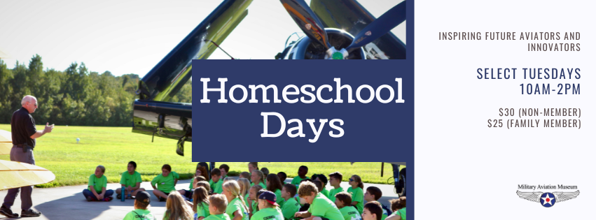 Homeschool Day at the Military Aviation Museum
